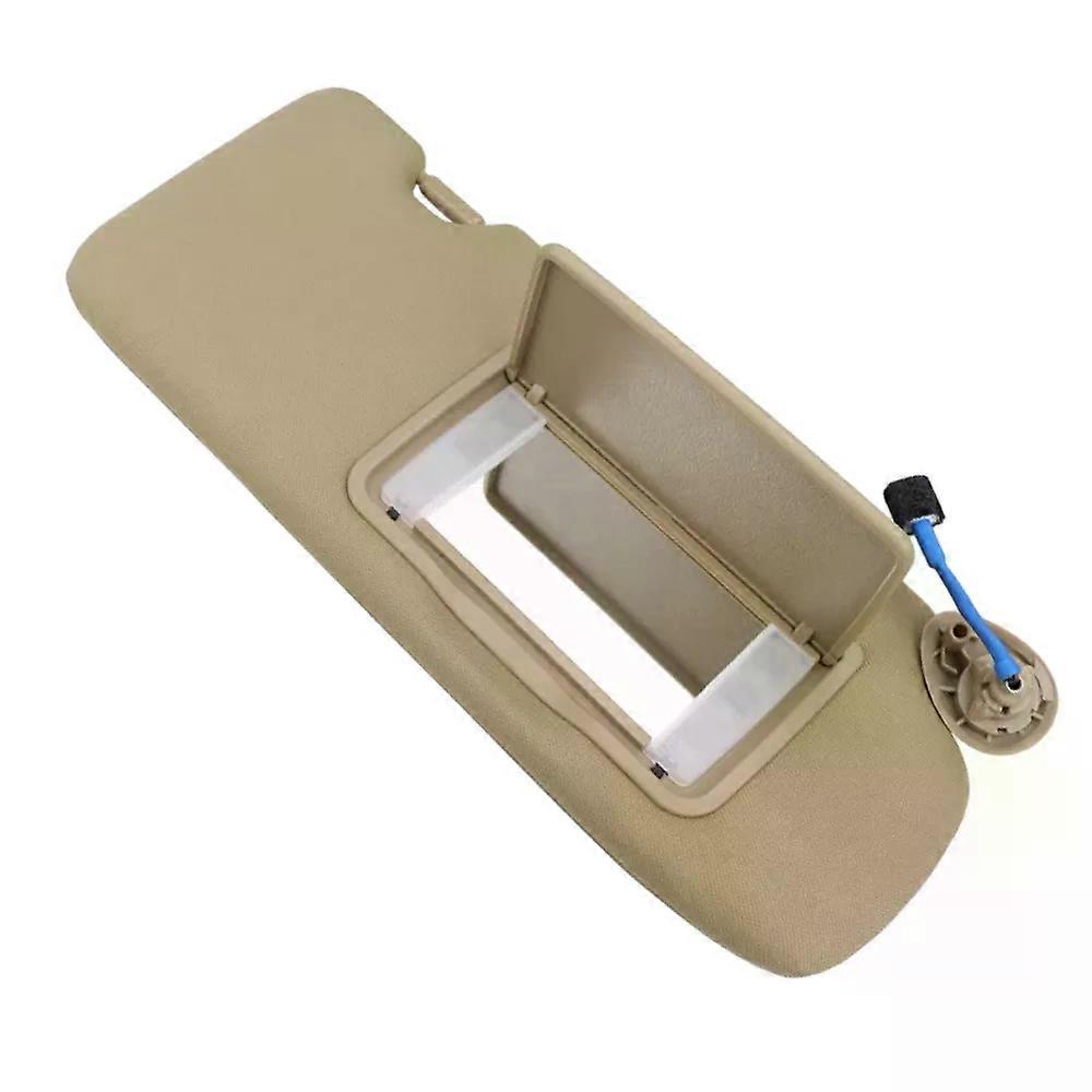 Car Sun Visor with Makeup Mirror Light Gray compatible for Honda CRV CR-V 2017 2018 2019 2020 2021 2022 83280-TLA-A62 83280-TLY-H11ZB