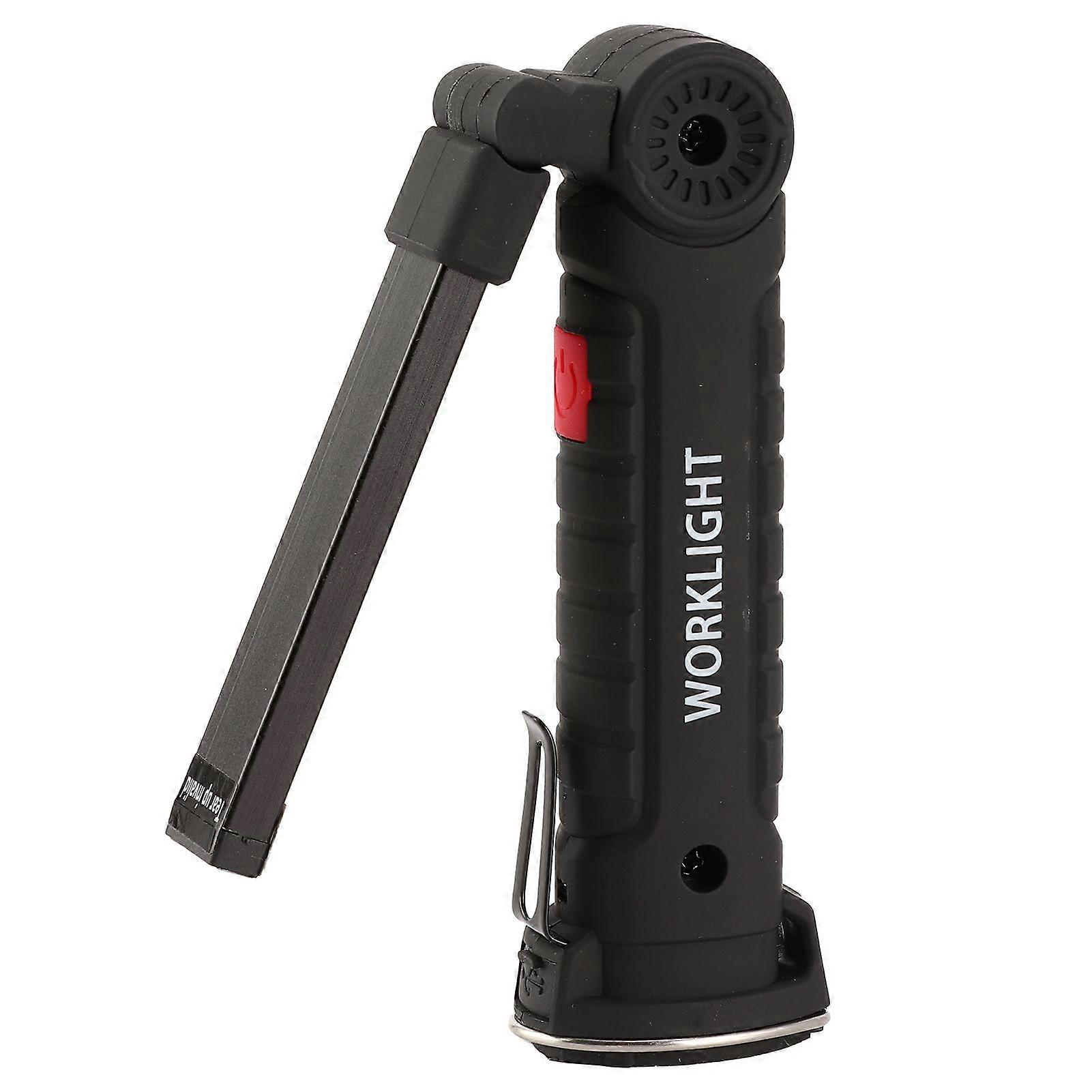 Work Light COB LED White Lamp Rechargeable Maintenance Inspection Emergency Flashlight S