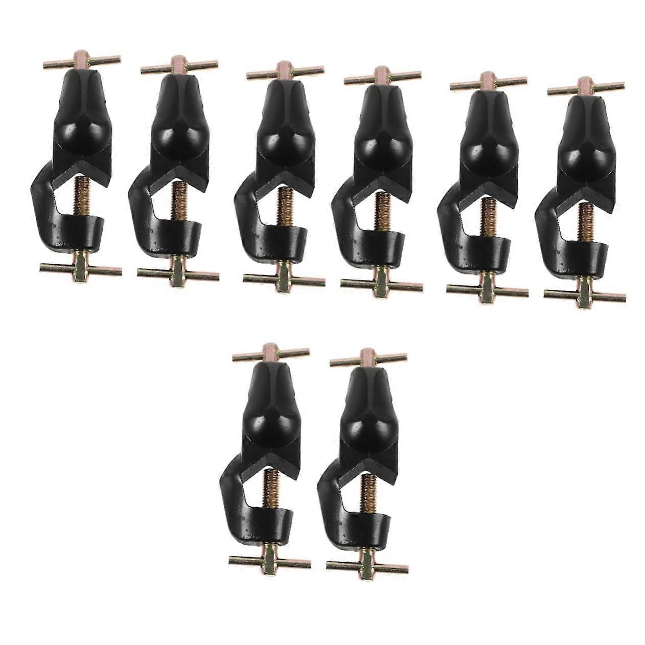 4sets Head Clamp Holder Lab Stand Clamp Set Cross Clip for Laboratory 2pcs4