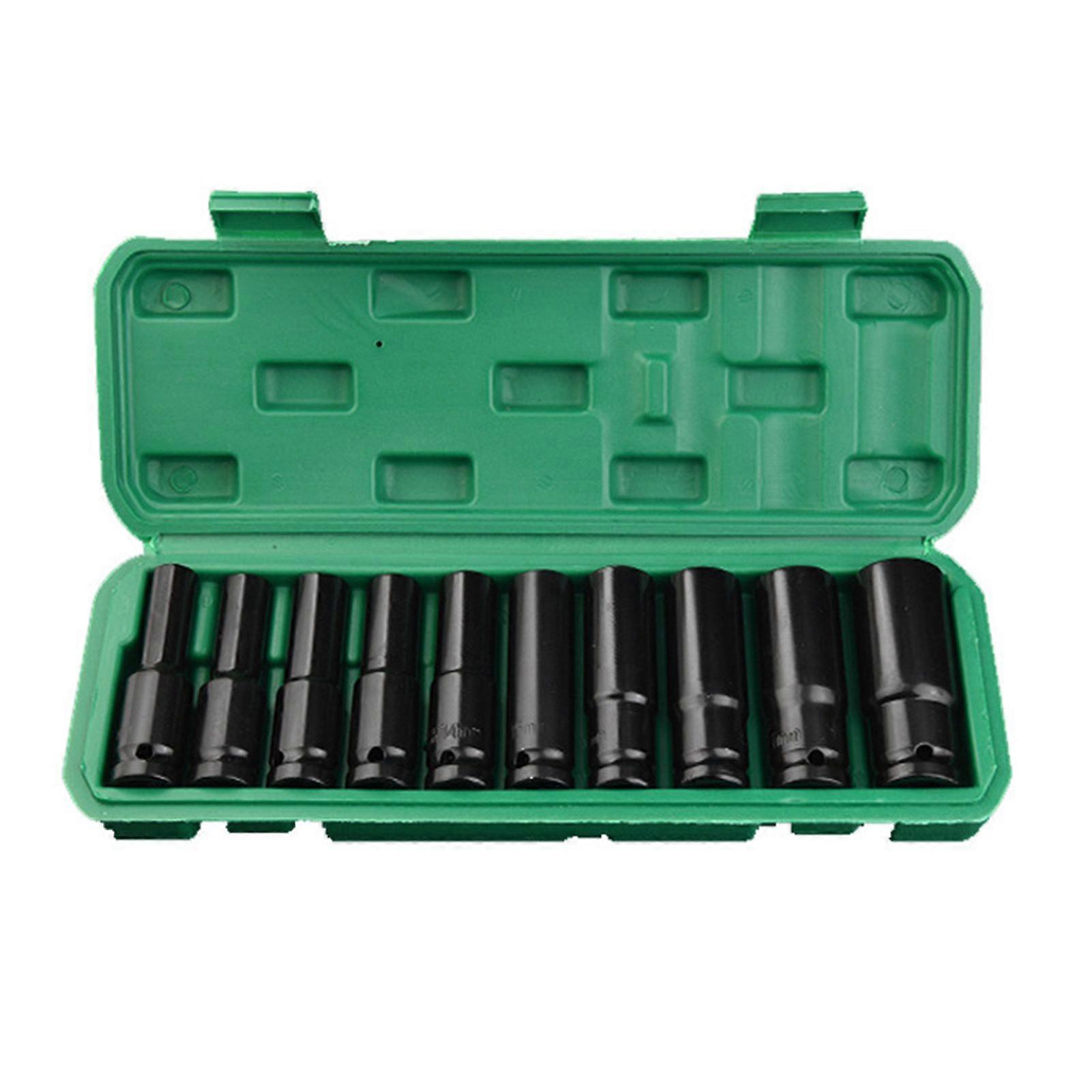 Hex Impact Socket Set for Automotive Repair Long Reaching Metrics Socket for Automotive Repair