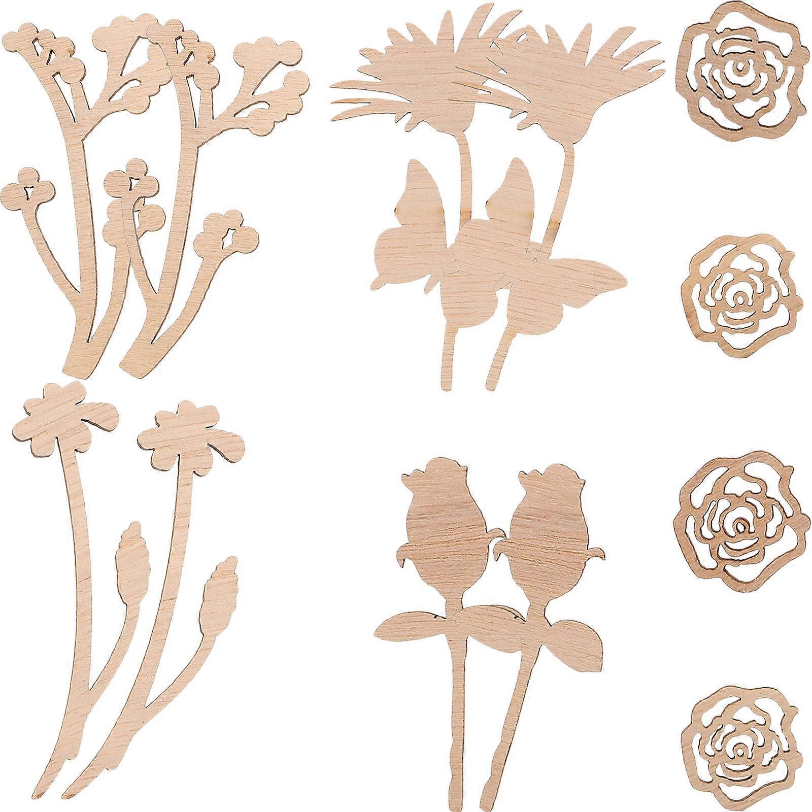 Kid-Friendly Wooden Ornaments, Smooth Surface Ensuring Safe and Fun