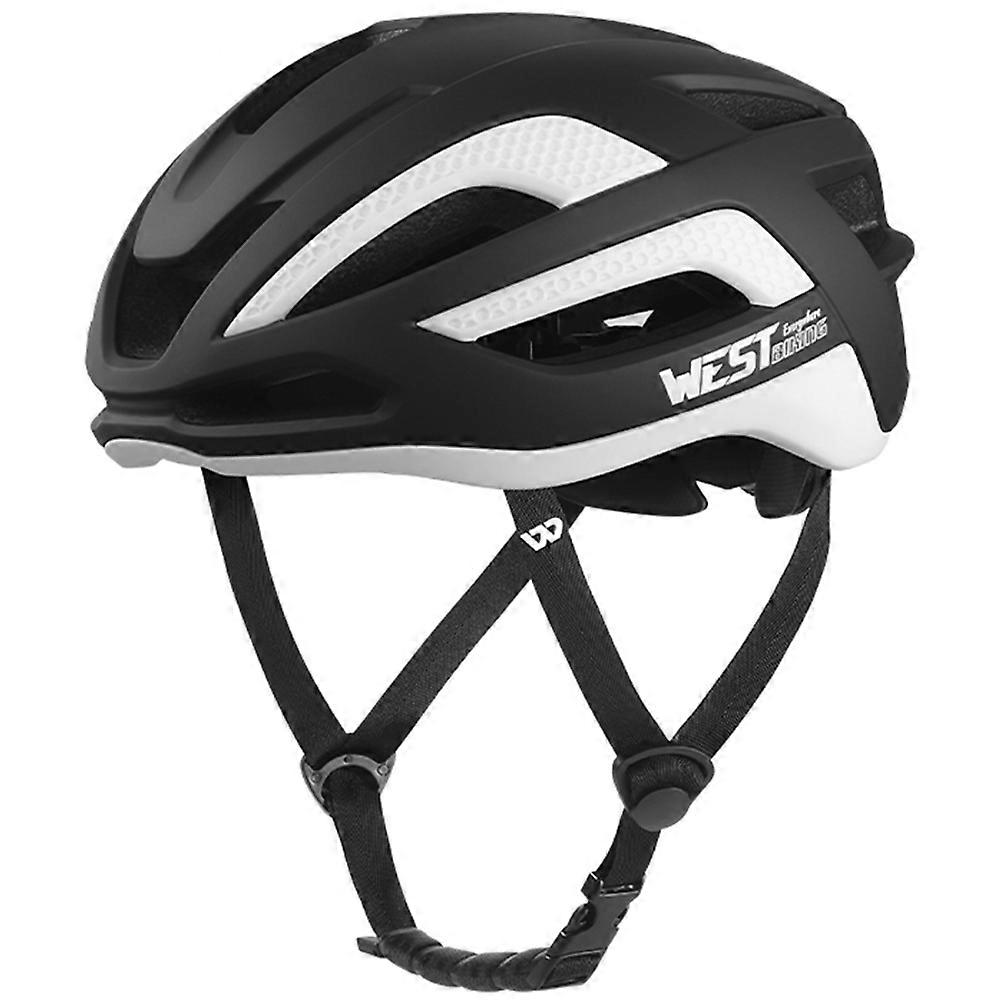 WEST BIKING YP0708121 MTB Bicycle Helmet Breathable Cycling Helmet Riding Head ProtectorBlack+White