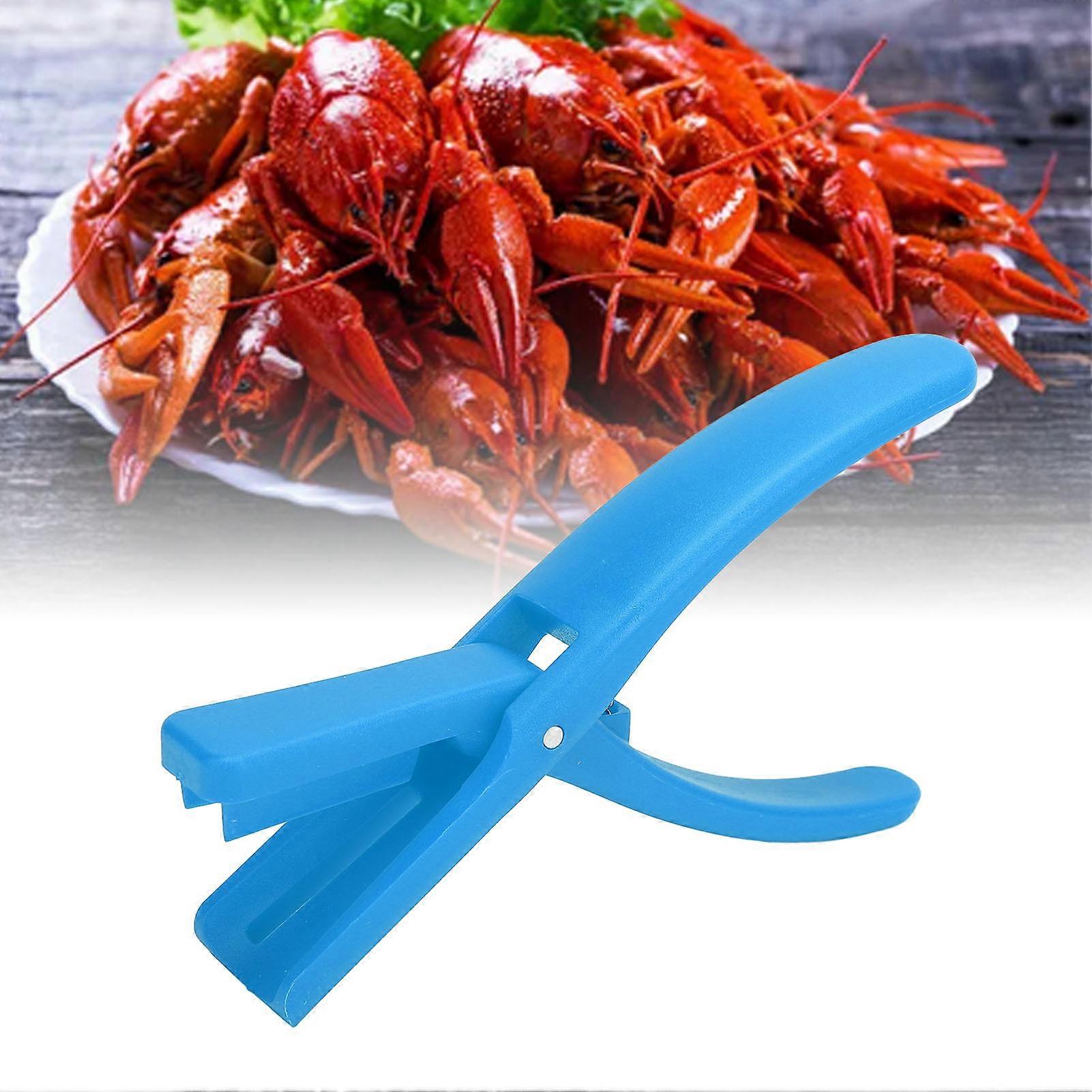 3pcs Crawfish Peeler Tool Professional Efficient Portable Fingernail Guard Crawfish Sheller Crawfish Shucker for Home Restaurant Blue 