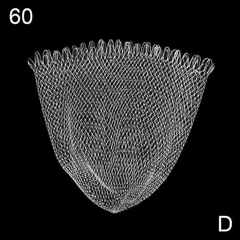 Fishing Landing Net Replacement Mesh Bass -Trout Release 30-60CM Mesh Hot