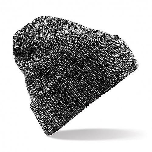 Beechfield Heritage Adults Unisex Premium Plain Winter Beanie Hat