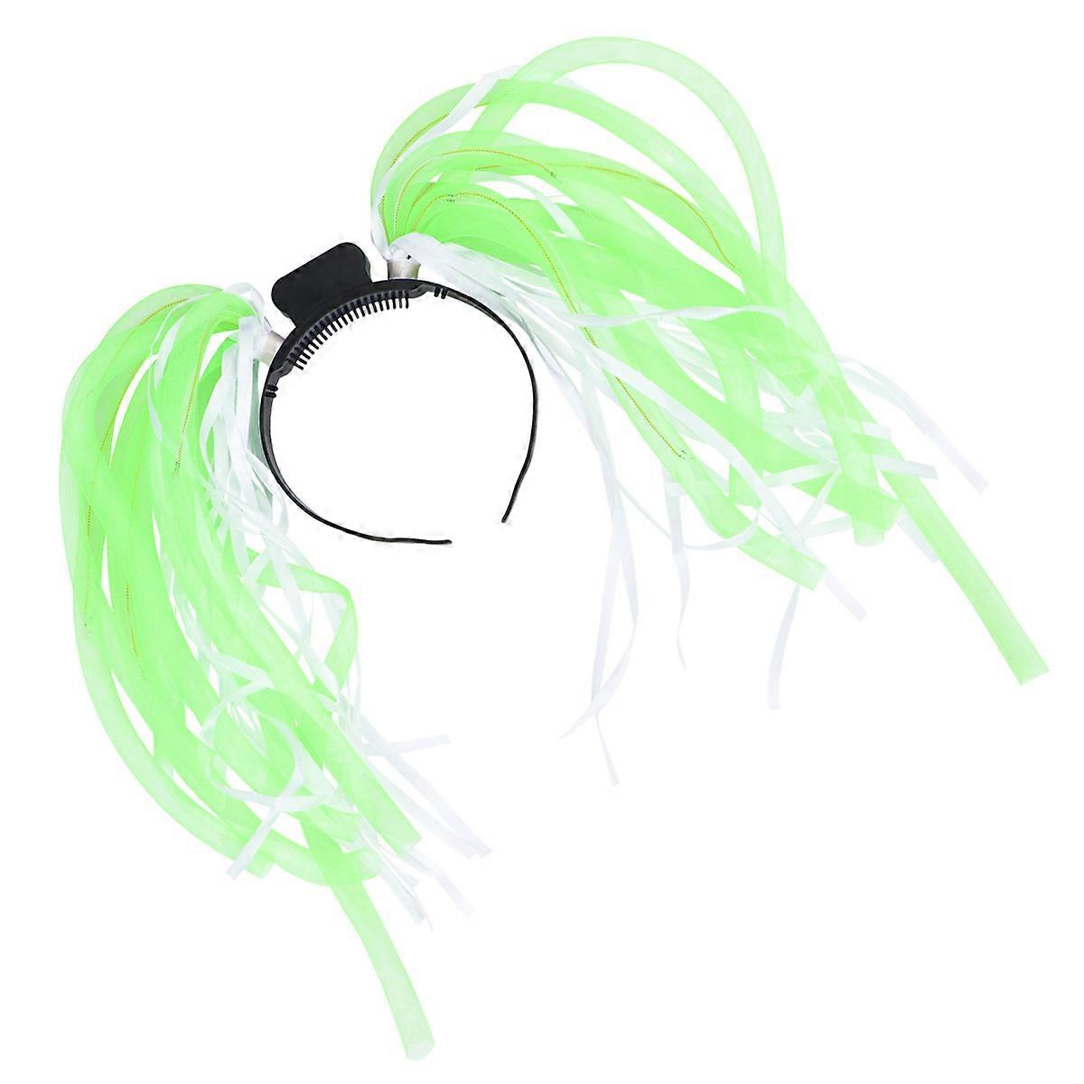 Flashing LED Noodle Headband, Smart Addition to Your Hairstyling , Lightweight