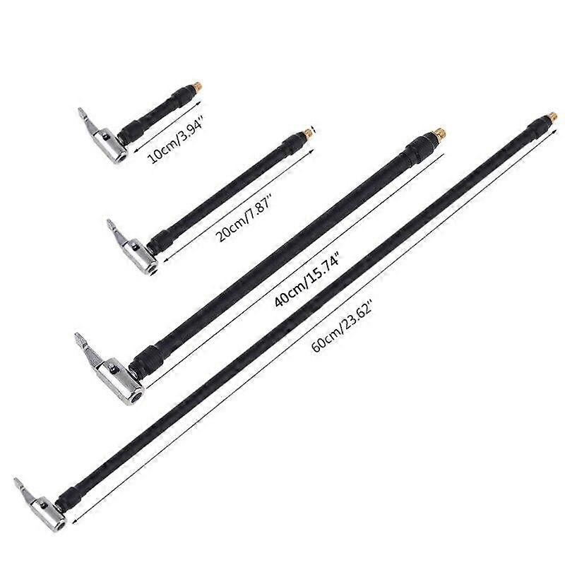 Bike Motorcycle Car Tire Air Inflator Hose Inflatable Pump Extension Tube Adapter Twist Tyre Locking Air Chuck Air Connection