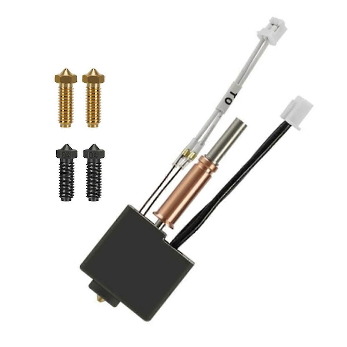 3D طابعة Hotend Kit مع فوهة وثرمستور ل Anycubic Kobra 3