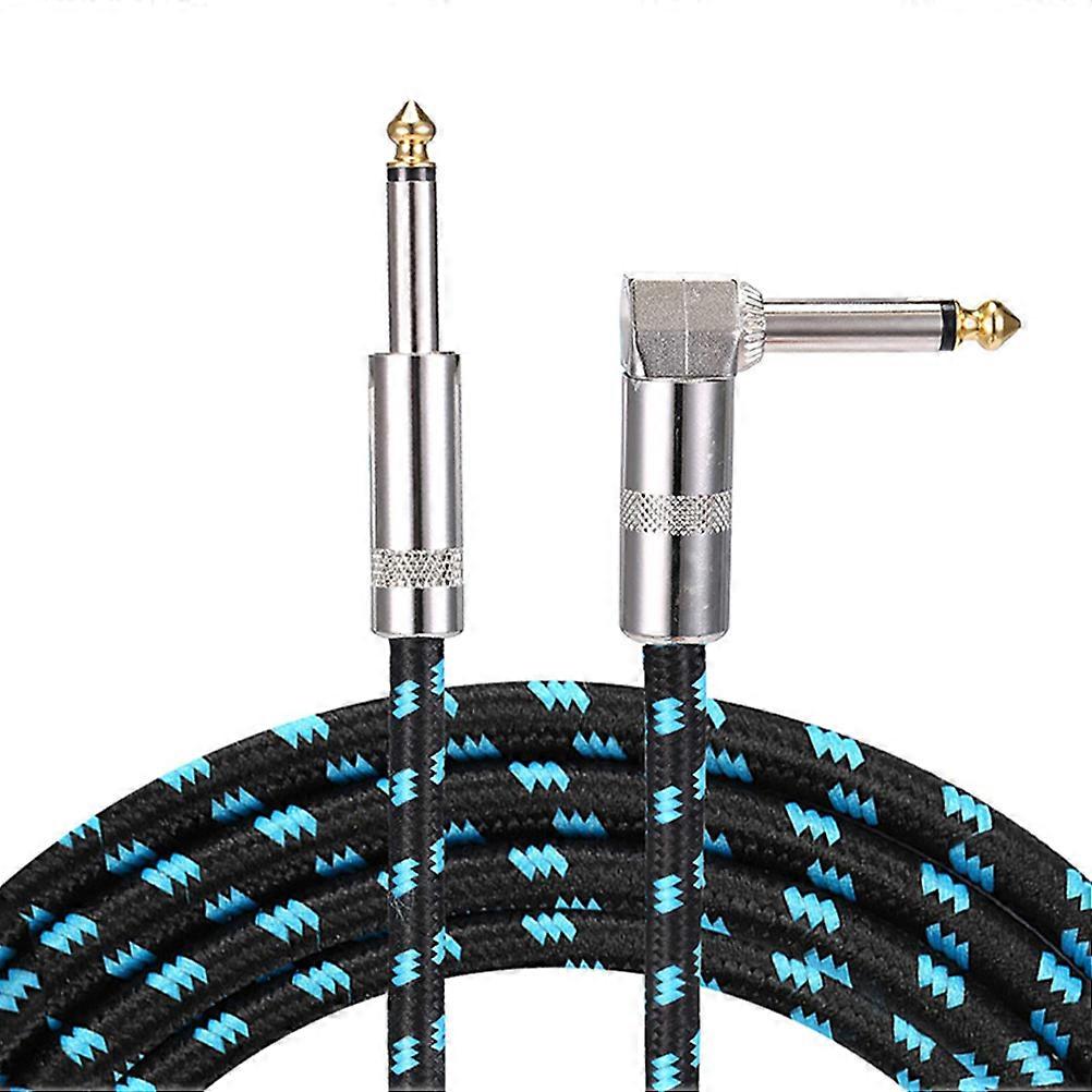 Electric Guitar Cable Professional Connection Audio Cable for Bass Transmission Time Difference Reduction 1Pcs