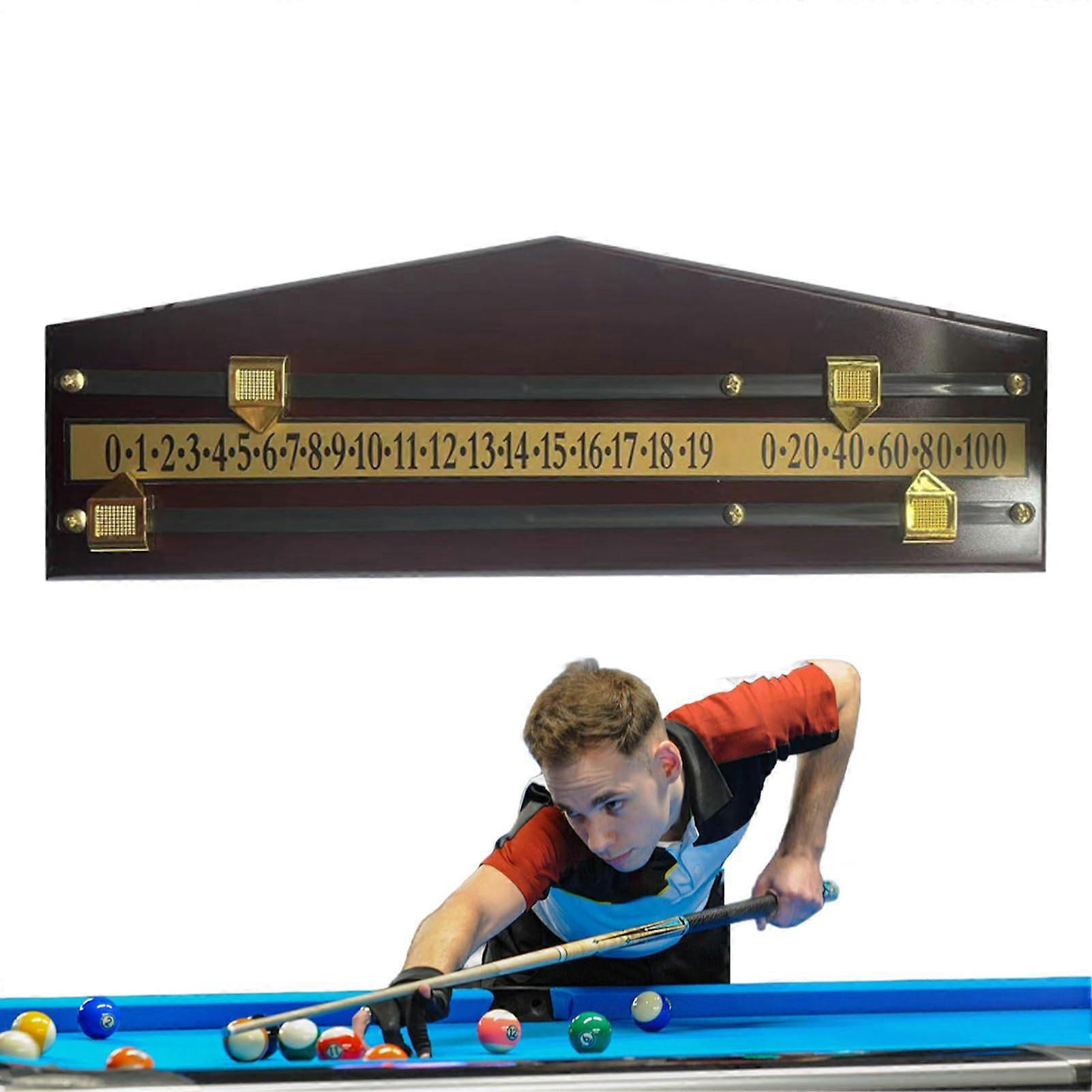 BilliardScoreBoard, points counter for billiard game Points holder made of wood