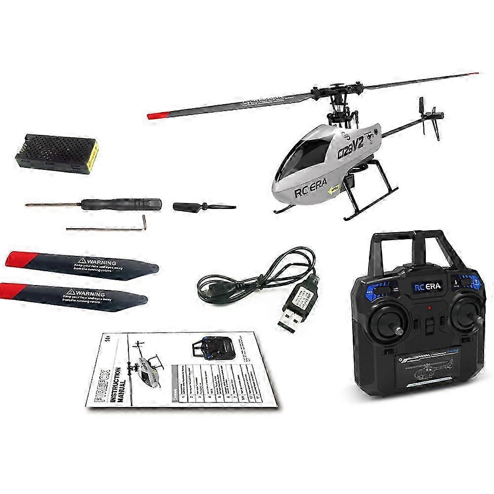Remote Control Helicopter with 2.4GHz 6-axis Gyroscope, One Click 3D Flip Function for Hobby Aircraft Toys