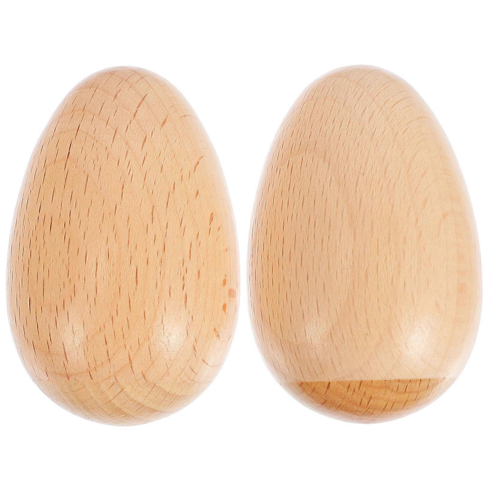 2pcs Kids Wooden Musical Percussion Instruments Funny Wood Egg Shaker Toys
优 后:
2pcs Kids Wooden Musical Shakers with Funny Egg Design Toys