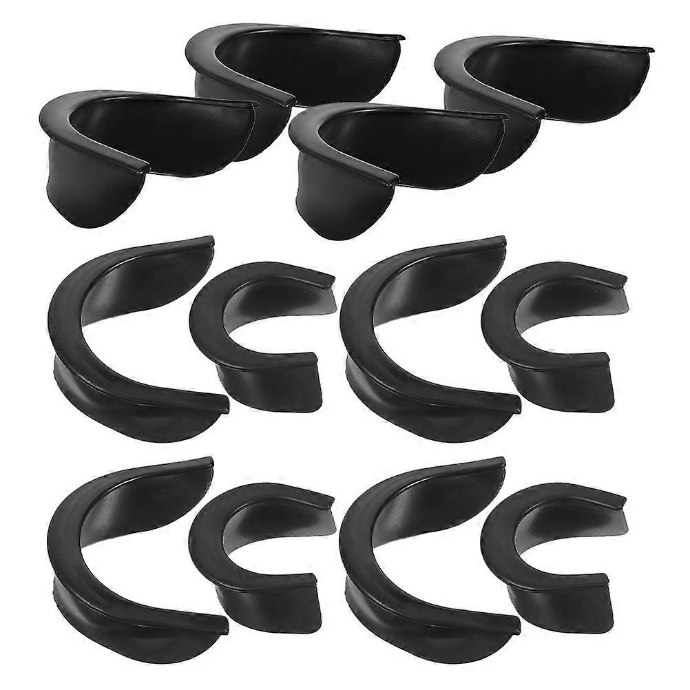 Professional Billiard Pocket Liner Durable Pool Table Liner For Pool Table Owners Black 1 Set