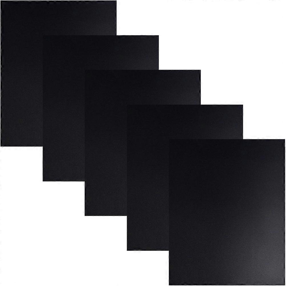 Heat-Resistant Non-Stick Baking Mat Barbecue Mat For Cooking Tools Rectangular Shape Food-Grade Material 5Pack