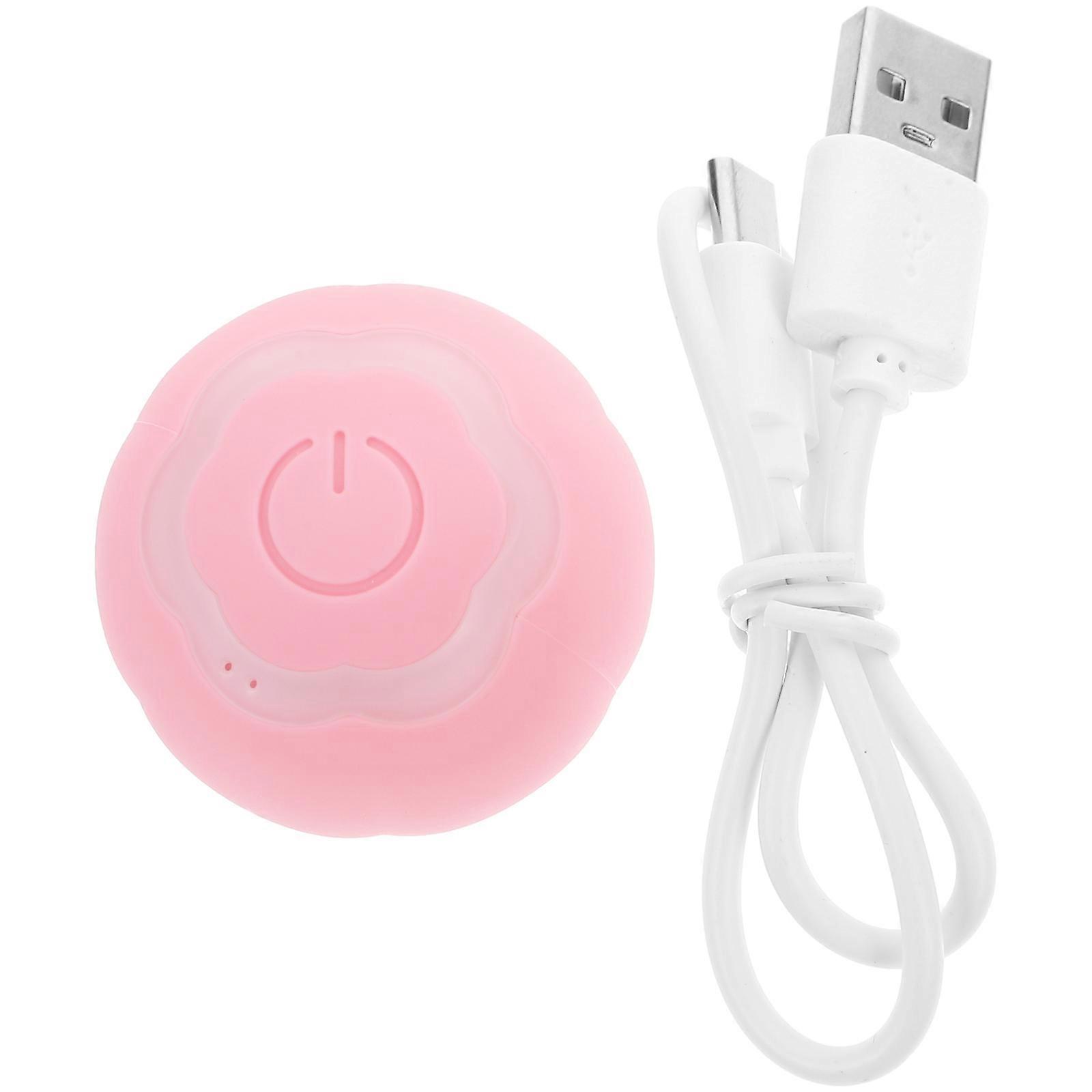 Interactive Rechargeable Cat Ball with Rotating Design and LED Lights to Indoor Cats' Hunting Instincts