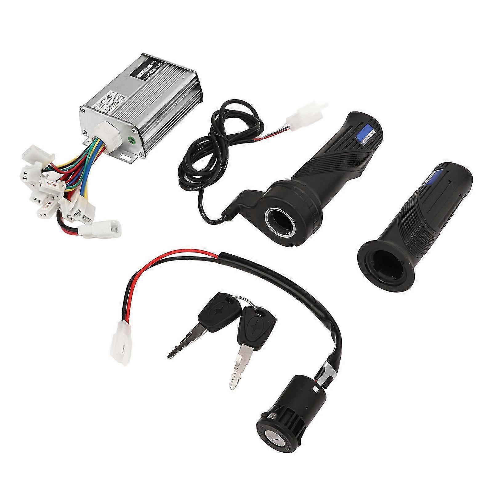 36V 1000W Motor Controller with Throttle Grip for Electric Bike Kit