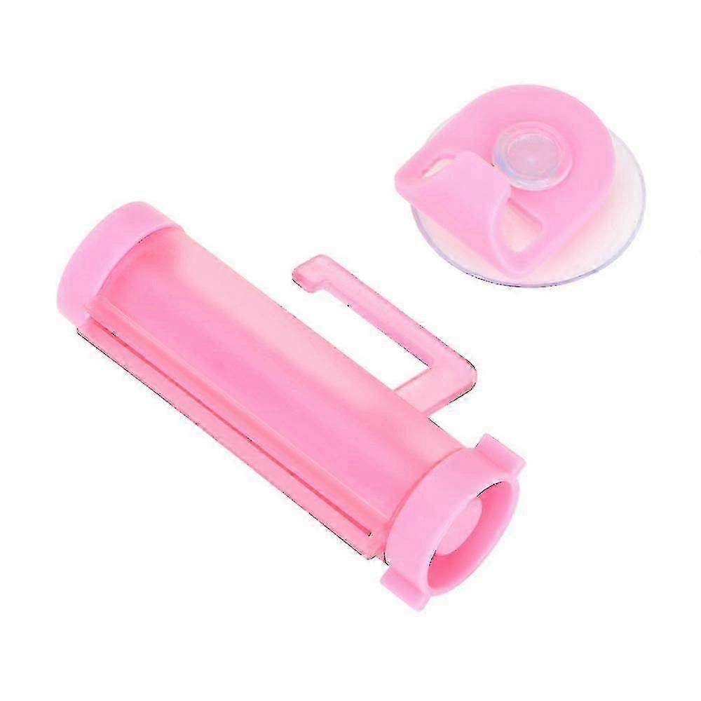 1set Plastic Toothpaste Tube Squeezer With Hooks Toothpaste Dispenser Vacuum