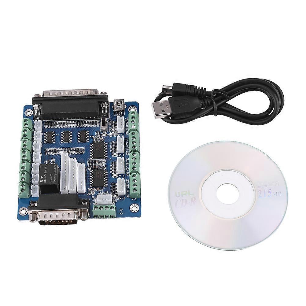 CNC Breakout Board for Engraving Machine: 5-axes Stepping Motor Driver Controller