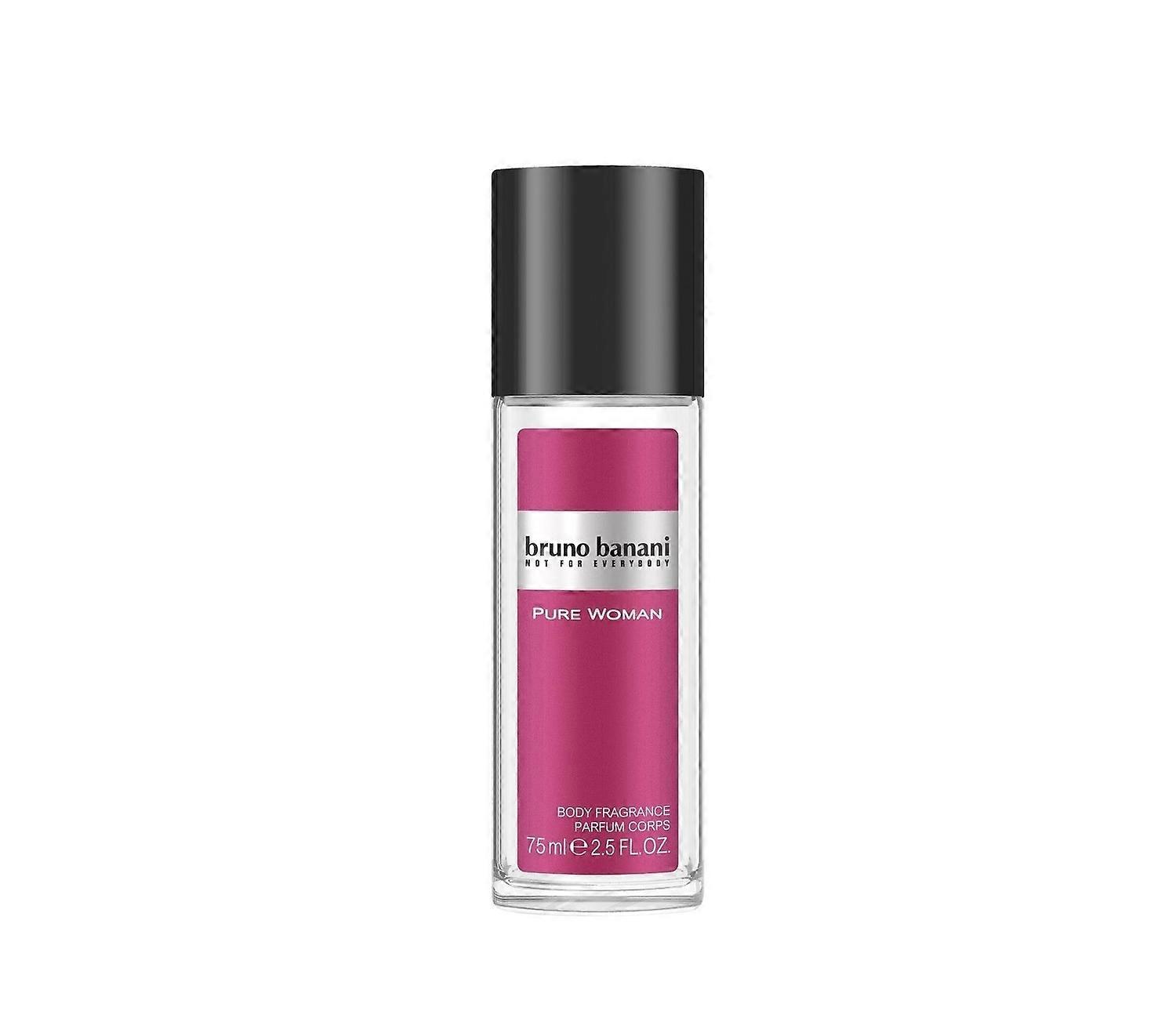 Bruno Banani, بيور وومن، بخاخ مزيل عرق طبيعي، للنساء، 75 مل