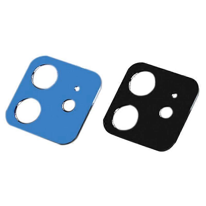 12カメラレンズプロテクターメタルフレーム強化ガラススクリーンプロテクターリアカメラフィルム用