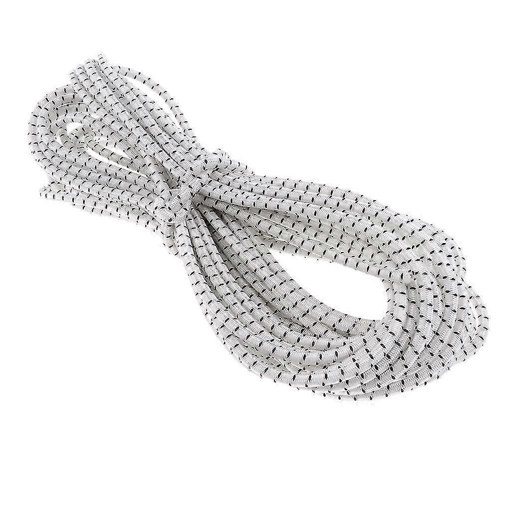 Flexible Shock Cord Elastic Bungee Rope Tie Down Stretch Rope 6mm 10m