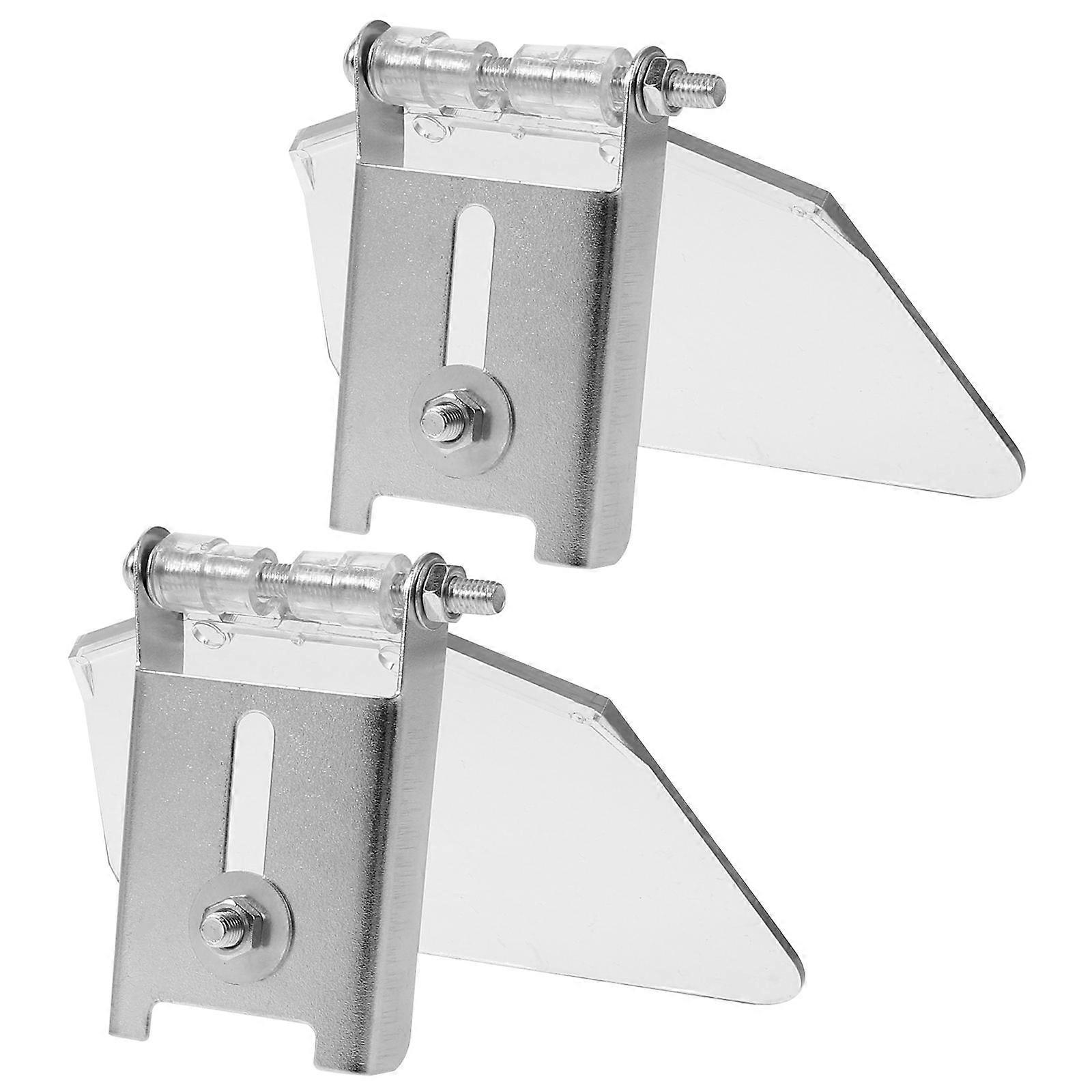 Practical Bench Eyeshield Assembly Cover for Grinding Wheel Machines Eye Protection 15.50X11.50X1.00CM Plastic 1Set