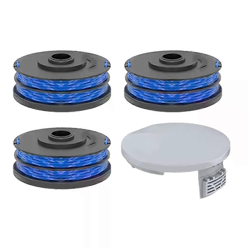Strimmer Spool Line For RLT4027 RLT4125 RLT5027 RLT5127 RLT6030 RLT6130 Grass Trimmer Accessories Strimmer Line Spool Cap Cover -xj