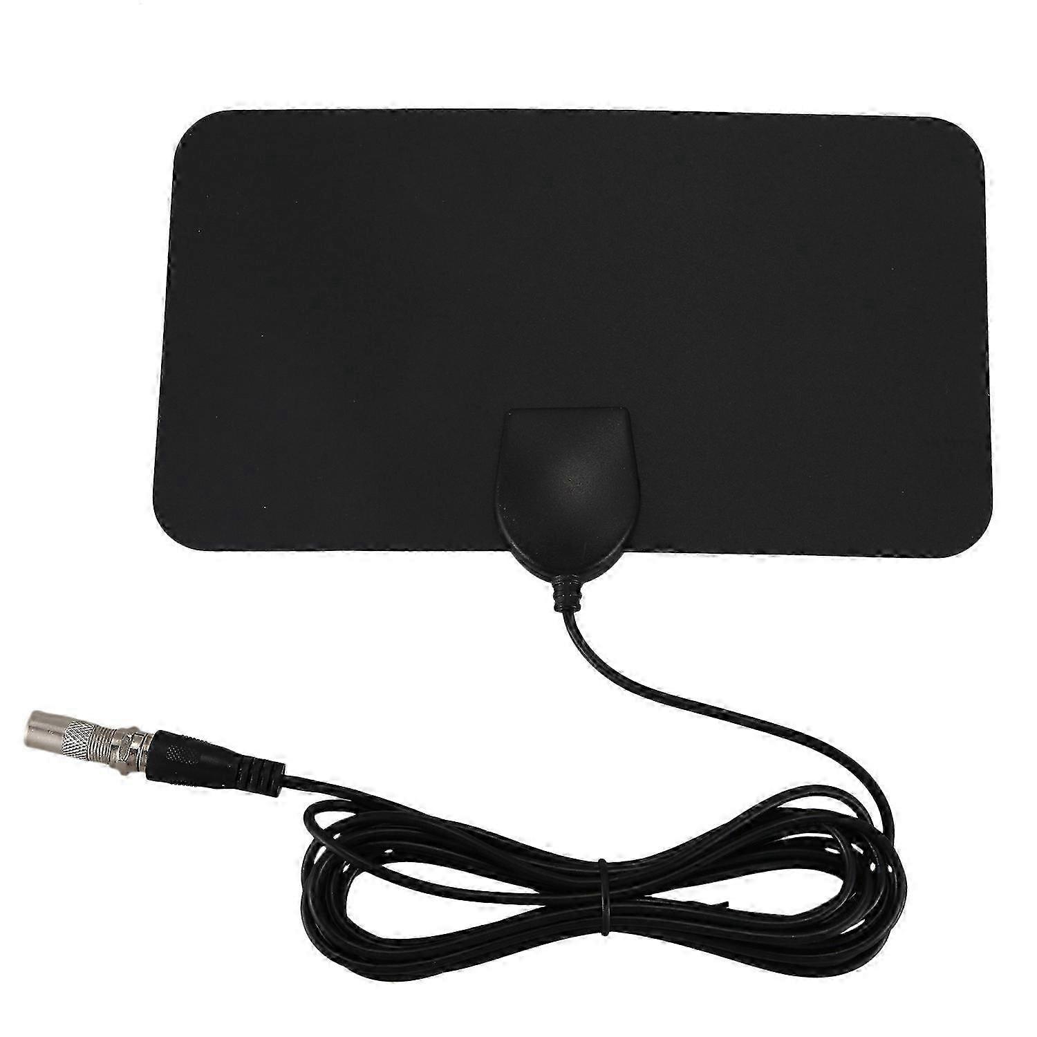 Flat HD Digital Indoor Zoom TV Antenna HDTV 50 Mile Range for Certain Brands VHF UHF DVB
