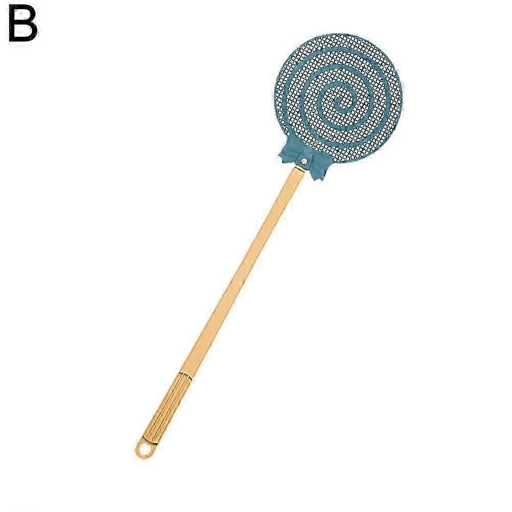 Flyswatter Durable Plastic Insect Killer Mosquito Wasp Killer Long Handle Con