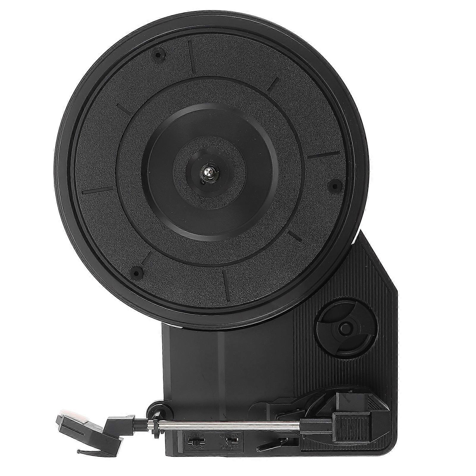 Retro Vinyl Turntable with Built In Speakers – Low Noise, Durable, Easy to Use for Music Lovers and Collectors