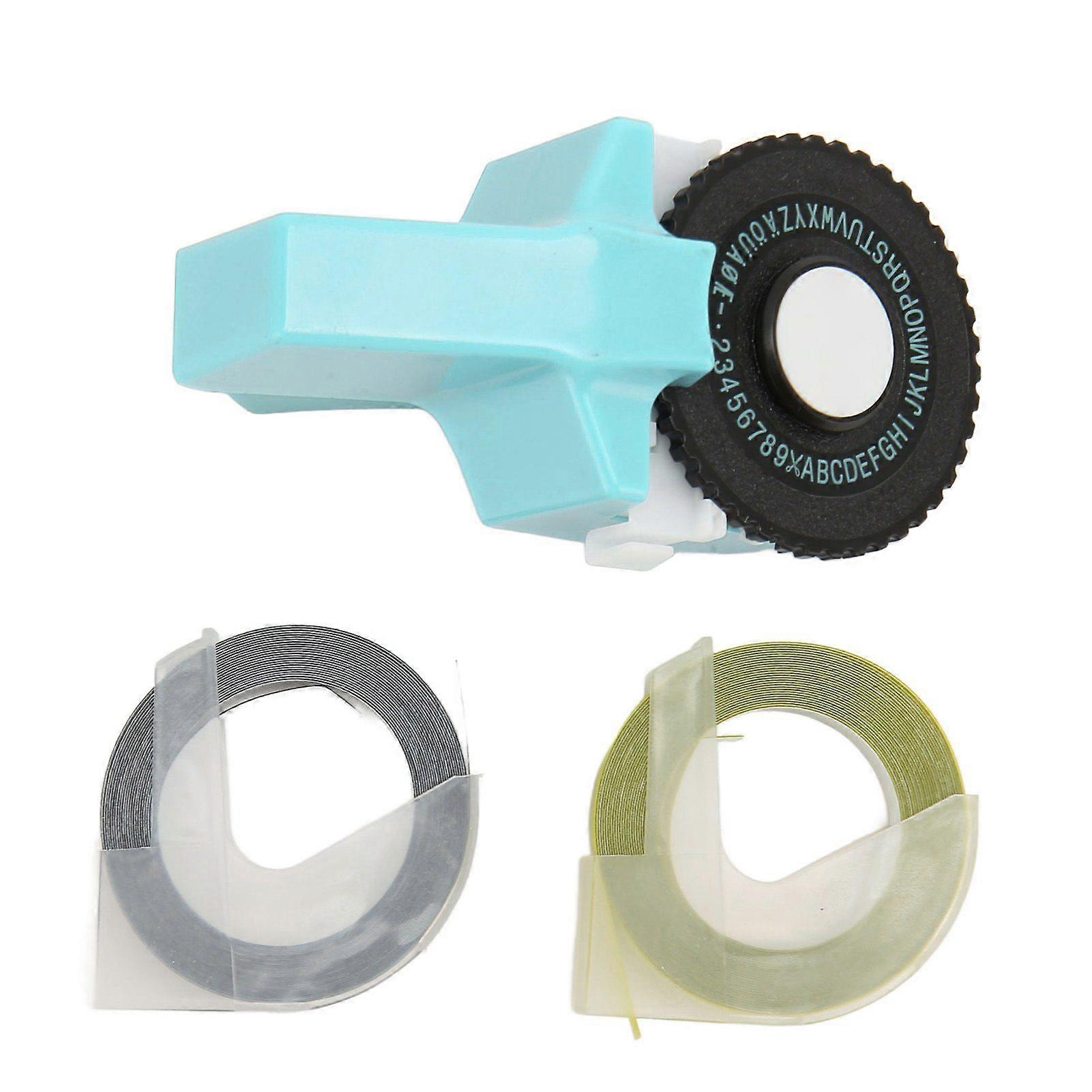 2025 Latest Model  Embossing Label Maker Machine with Tapes Handheld 3D