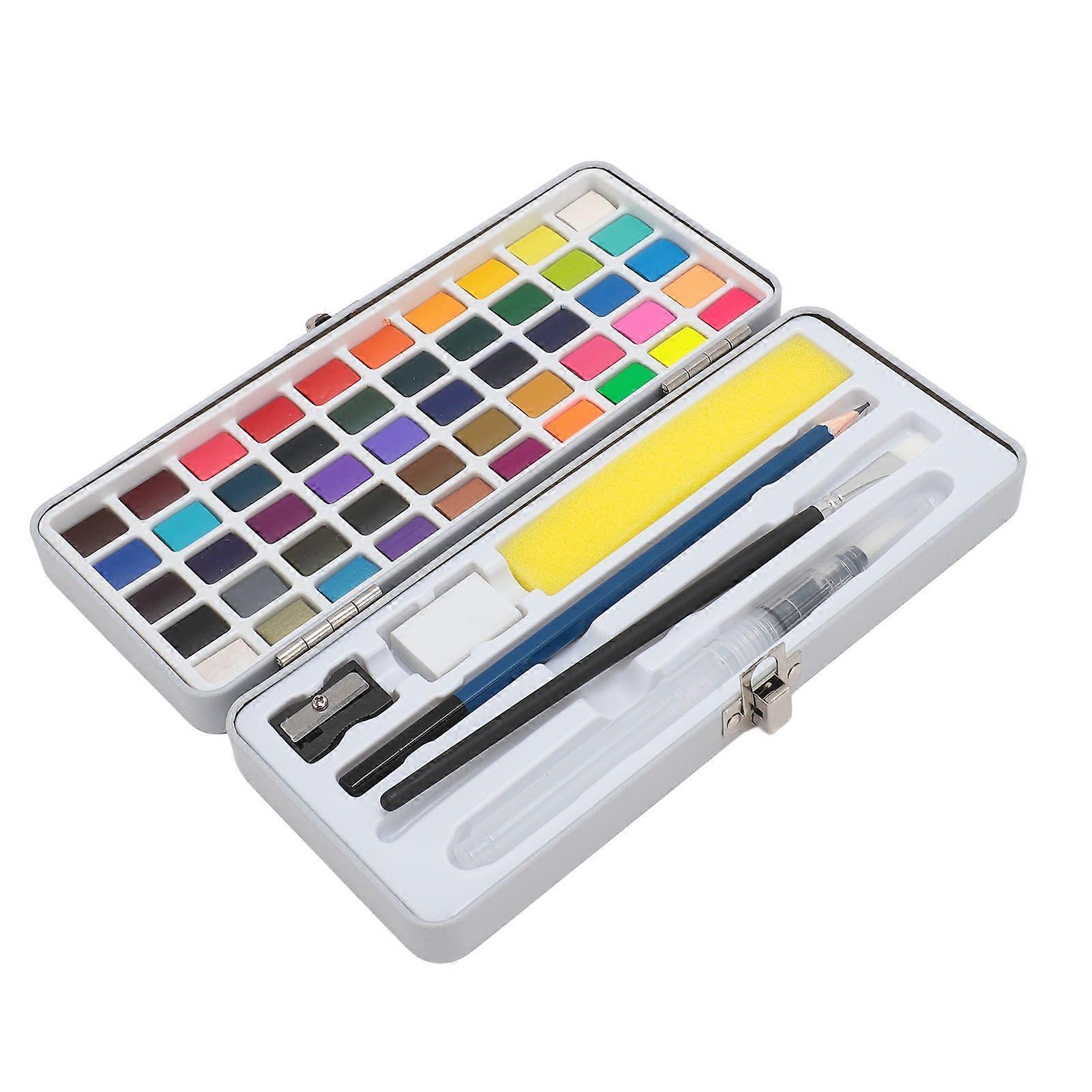 2025 Latest Model  Solid Watercolor Set Long Lasting Portable Watercolor Paint