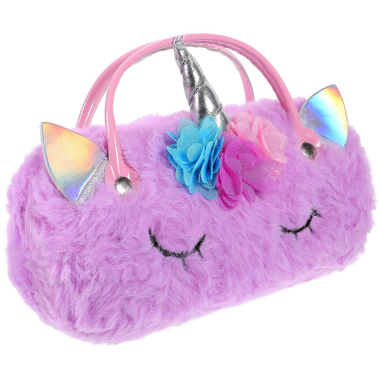 Cartoon Eyeglass Case Foldable Eyewear Storage Case Simple Design Adults 18.00X8.50X5.50CM 2Pack