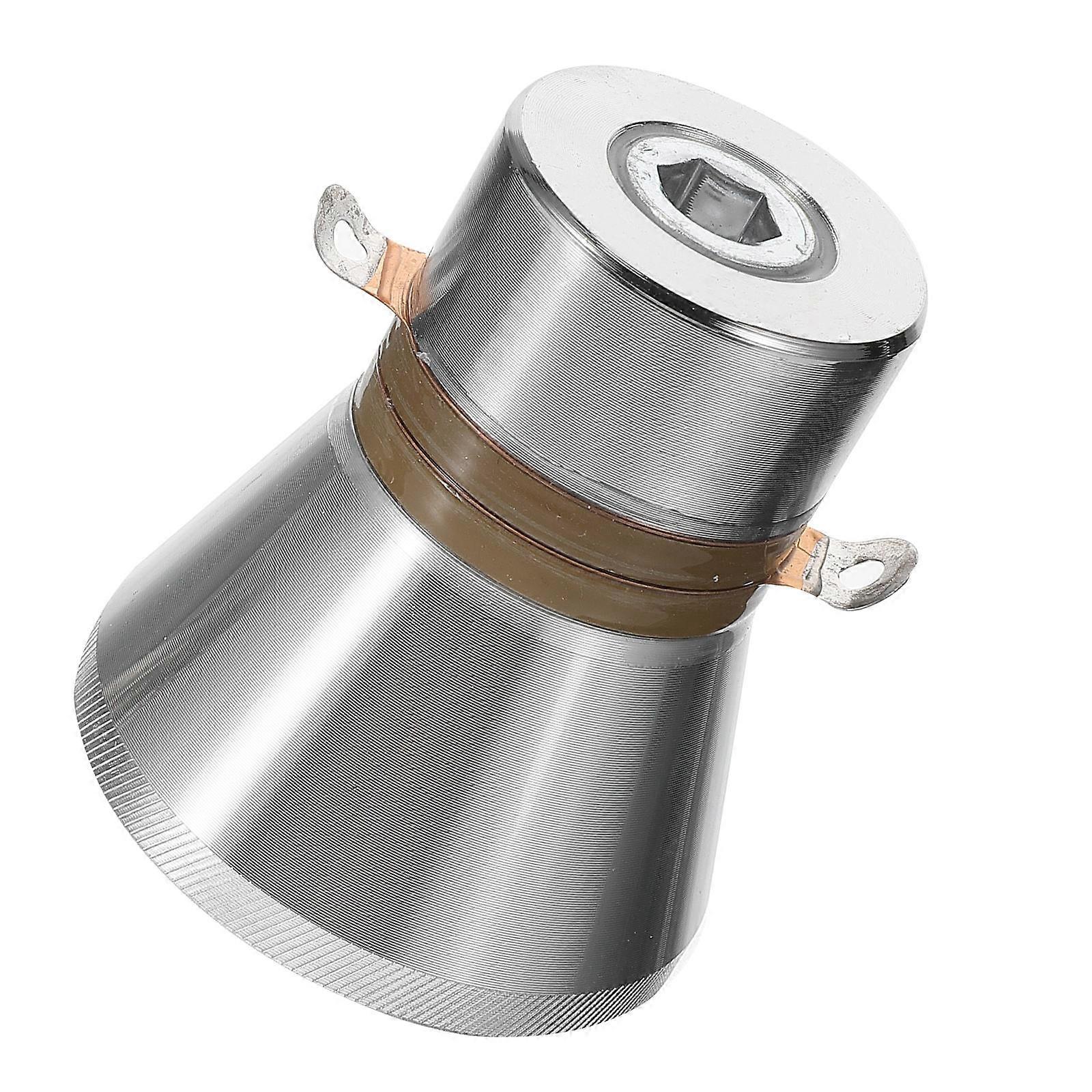 Compact Piezoelectric Ultrasonic Transducer for Efficient Home Dishwashing with High Conversion Efficiency