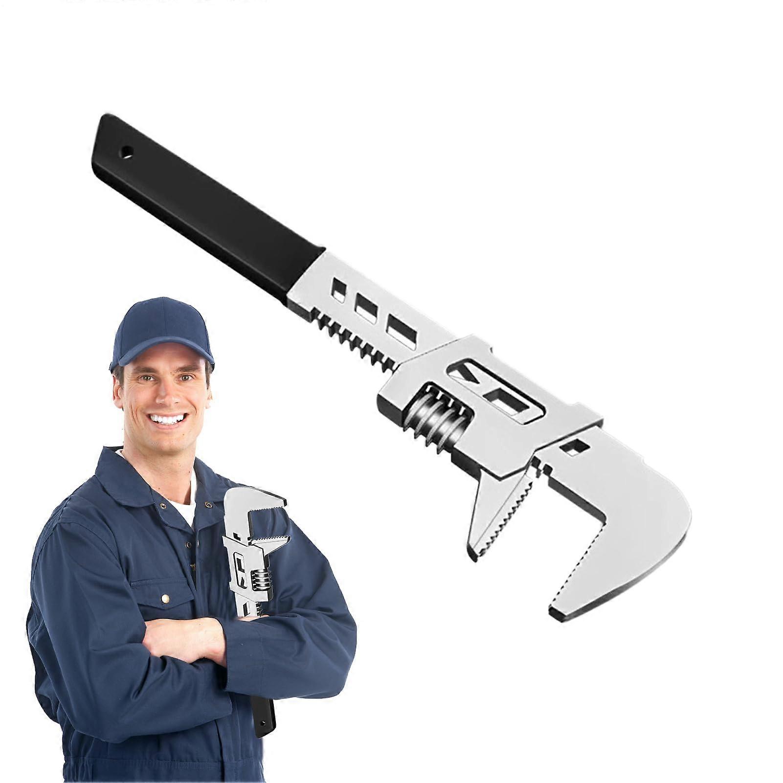 F Schrench Adjustable Carbon Steel Wide Jaw 100mm C Clamp High-Performance Tool for Auto Repair Maintenance