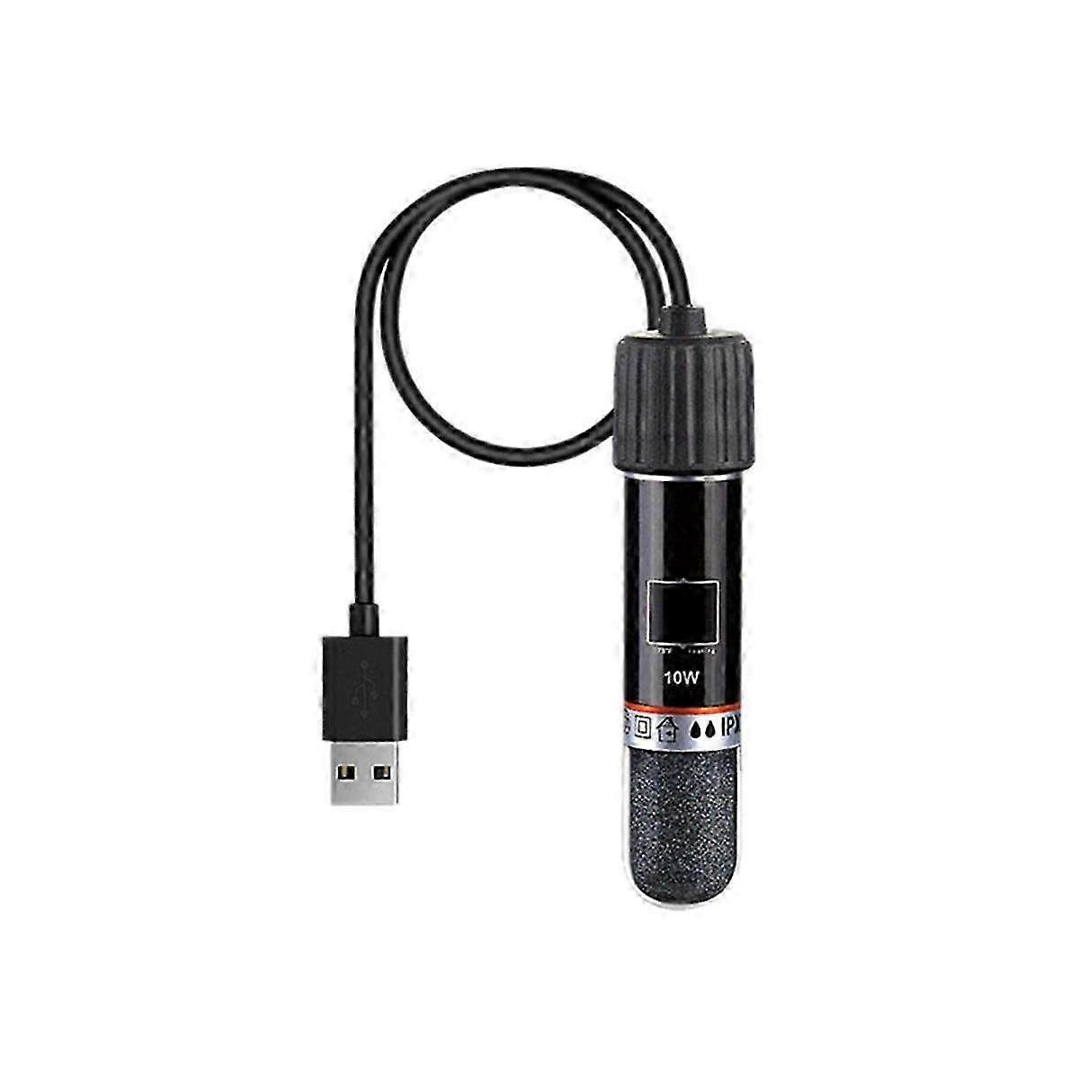 USB Mini Aquarium Heating Rod for Fish Tank 26C Constant Temperature Aquarium Heater Submersible Th-Yvan