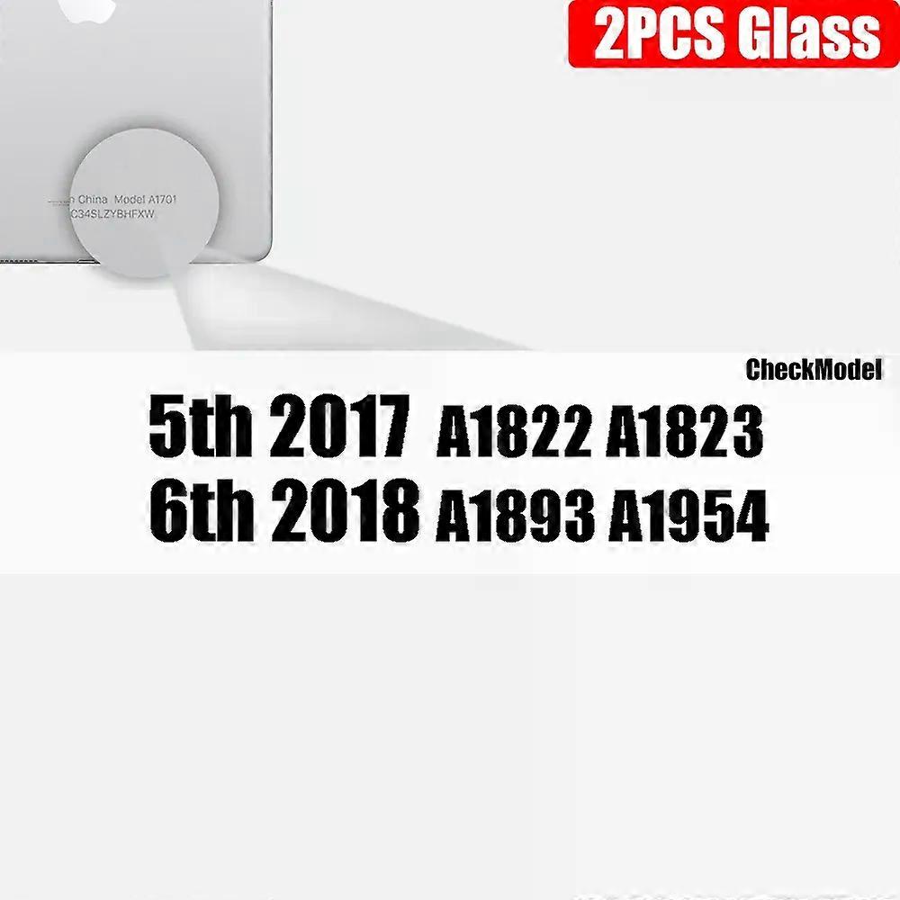 Stand 2pcs Clear Tempered Glass For Ipad 9 8 7 6 5 9th Generation 8th 7th 6th Screen Protector For Ipad Pro 11 10.5 9.7 Air 5 4 Mini 6