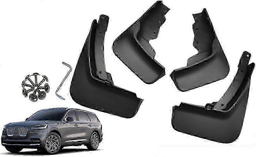 Be suitable for 4Pcs Car Mud Flaps for certain brand Corsair 2020-2022, Custom Front and Rear Auto Mudflap Set Splash Guards