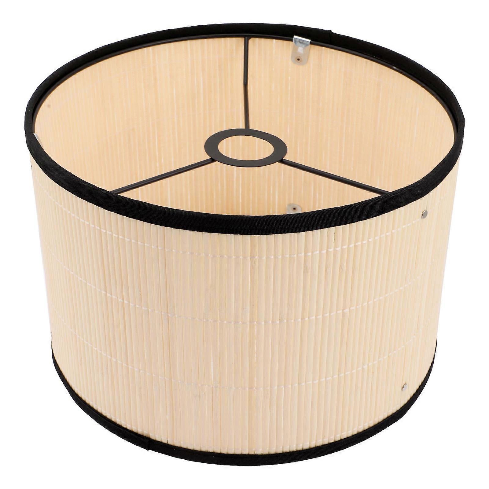 Household Bamboo Lamp Shade for Table Light Shade Protective Use
