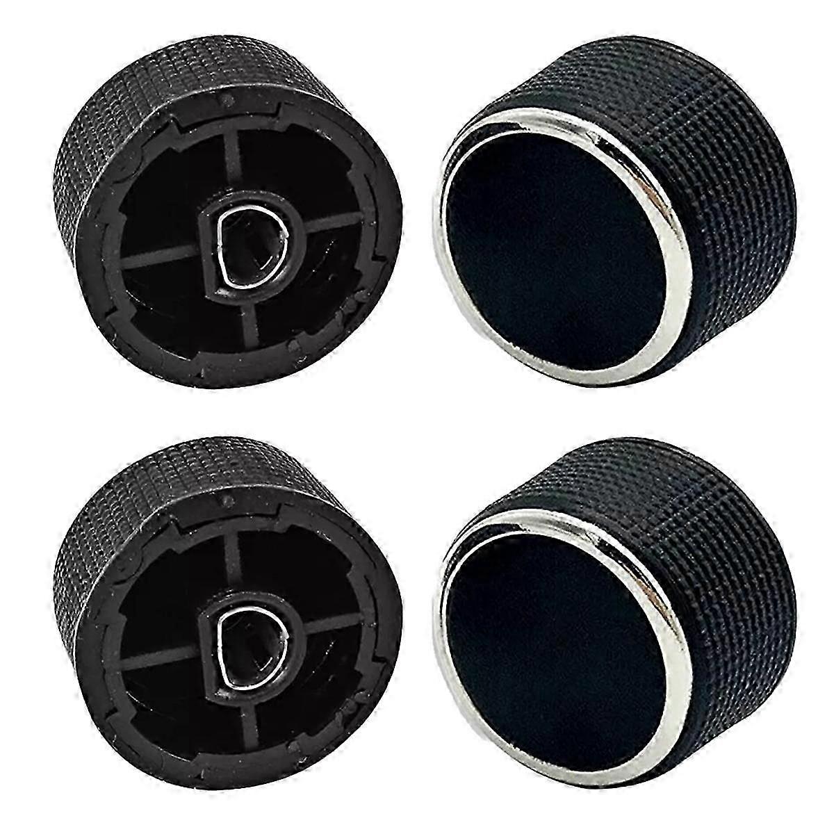 4-Pack Rear Radio Audio Control Knobs for Chevy/GMC (2007-13)