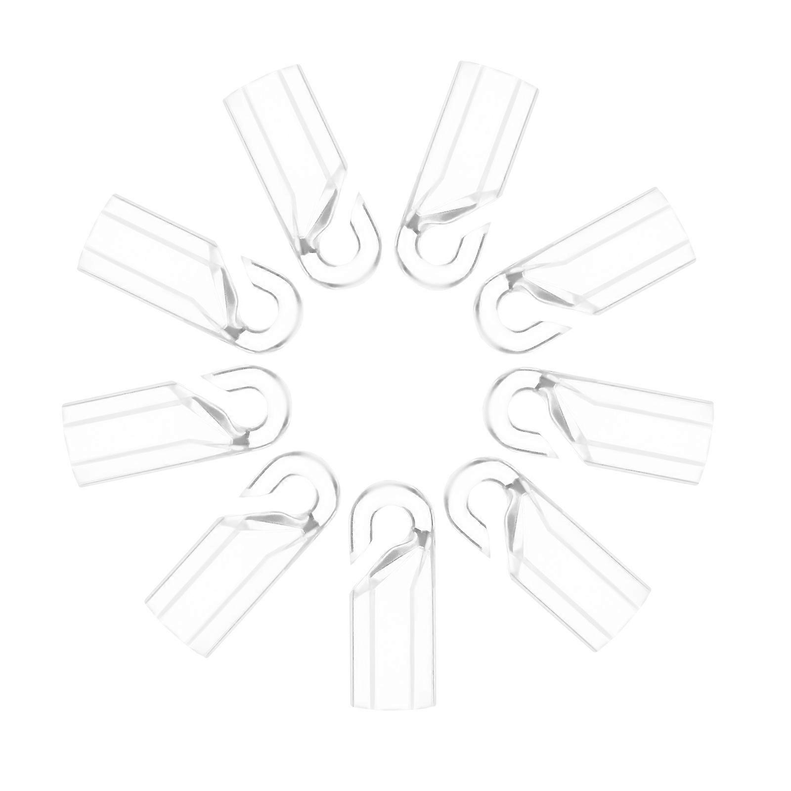 a refined and professional product description based on your input:
**20pcs Transparent Curtain Hooks Set – Elegant Plastic Blind Holders for
