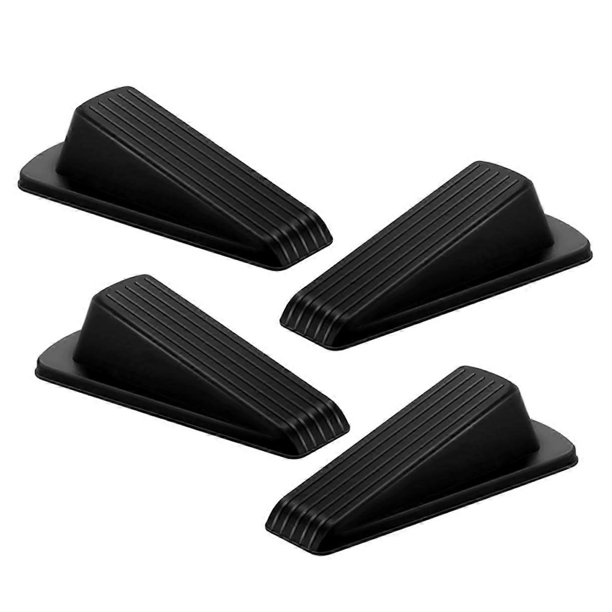 Collision Door Stopper for Door and Wall Protection Durable Easy to Install Black