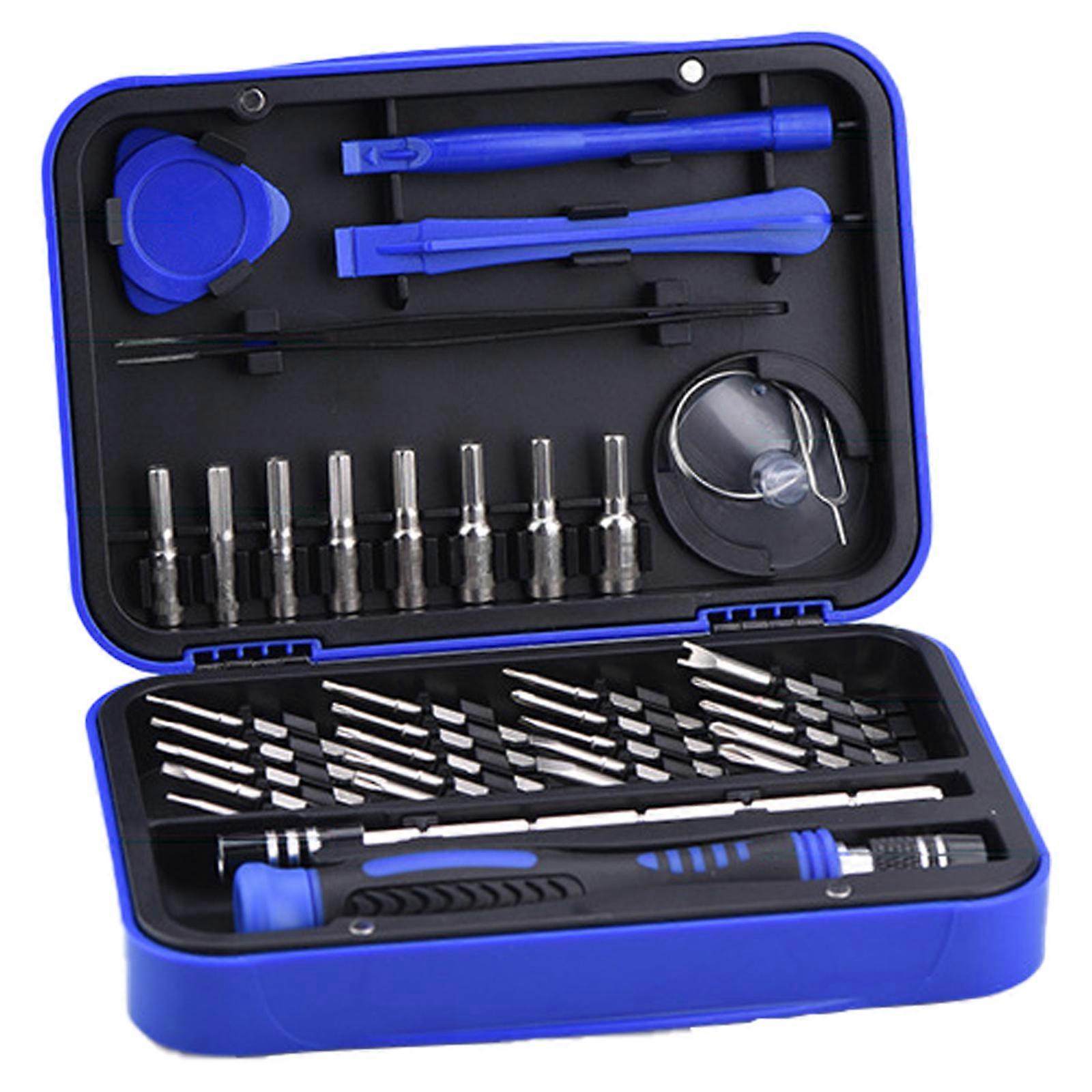 Multiopurposed Screwdriver 36pcs Set Includes 28pcs Batch Heads for Avata 2 UAV Camera Phones Computer Use Multicolor