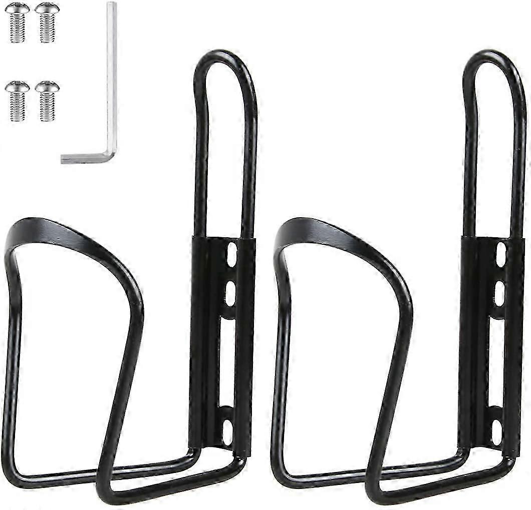Sturdy 2-pack bicycle bottle cages for MTB and road bikes, durable accessory