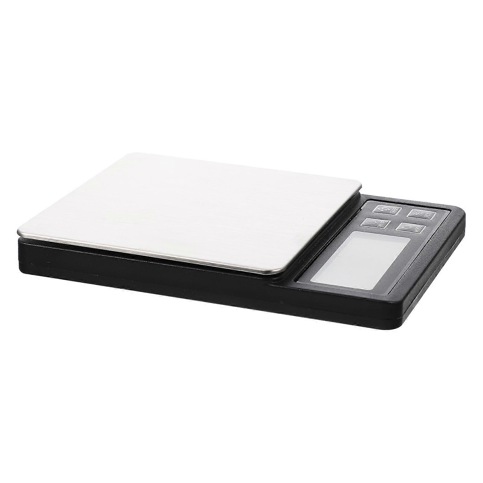 Tabletop Baking Scale Multifunction Kitchenfood Scale Stainless Steel Rectangular Shape For Home Users And Bakers 1Set