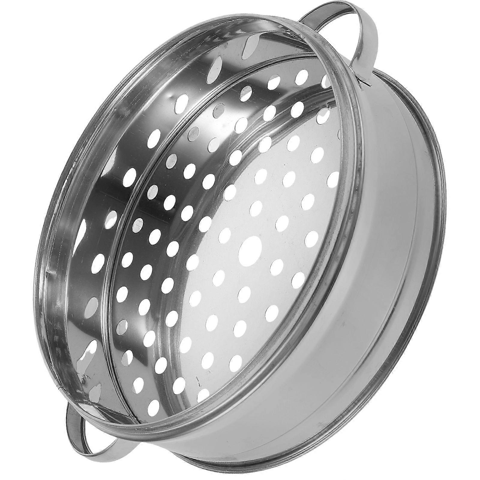 Stainless Steel Food Steamer Basket for Kitchen Use with Material and Anti Hot Handle Design 20cm