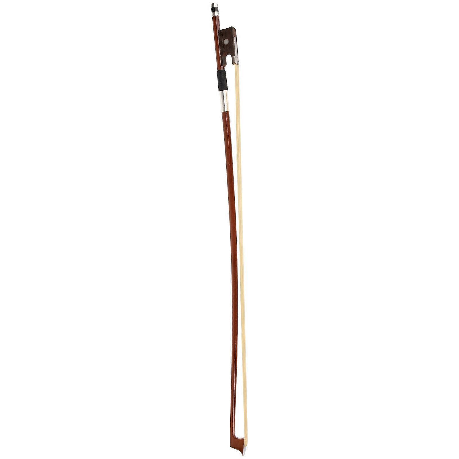 Student Violin Bow Wood Material Easy To Apply For Practice And Performance Comfortable Feel 1Pcs