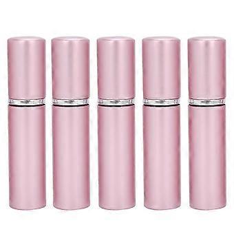 Draagbare aluminium navulbare parfumspuitfles 5ml x 5 stuks lege verstuiver