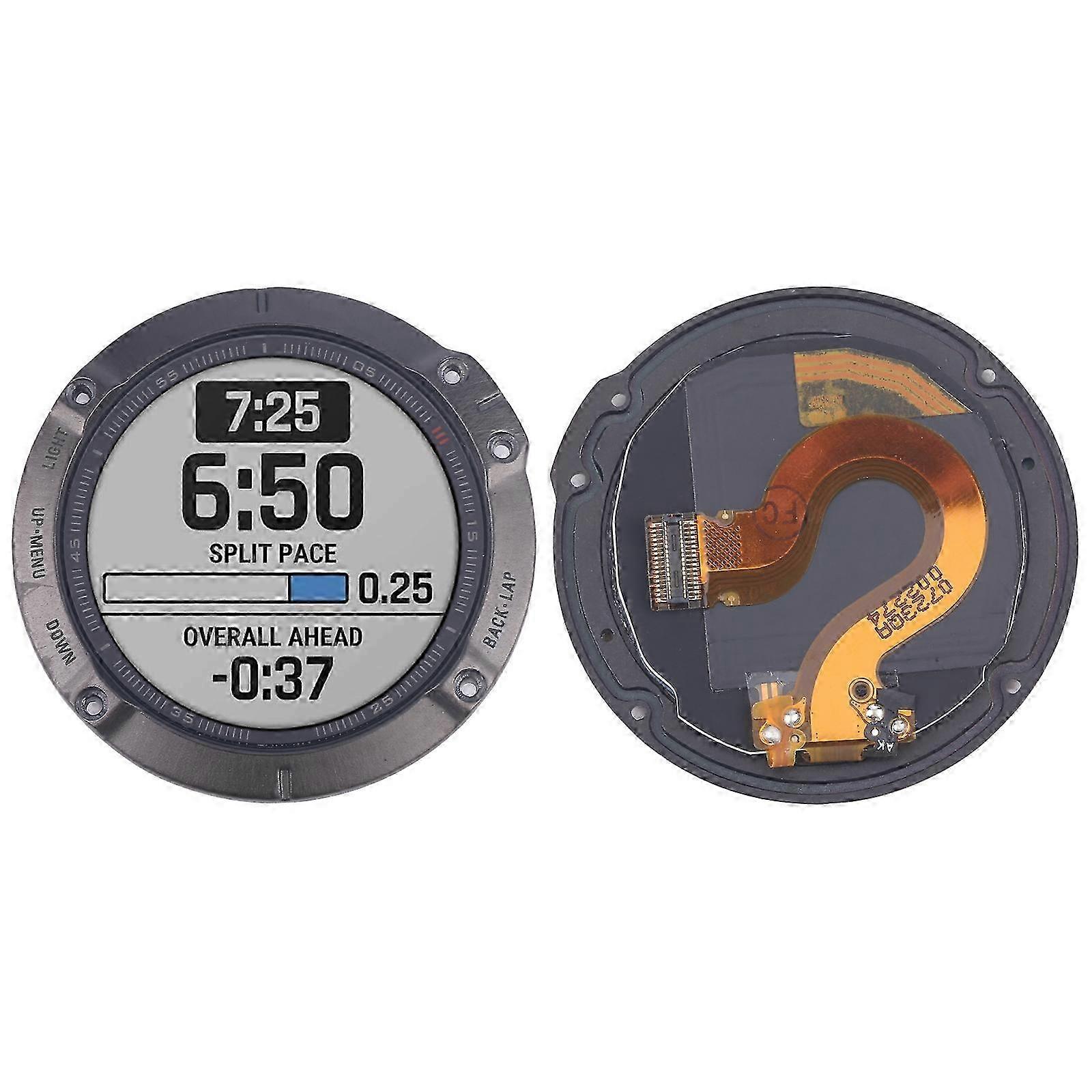 2025 For Garmin Fenix 6 Pro COMPATIBLE LCD Screen with Digitizer Full Assembly(Black)