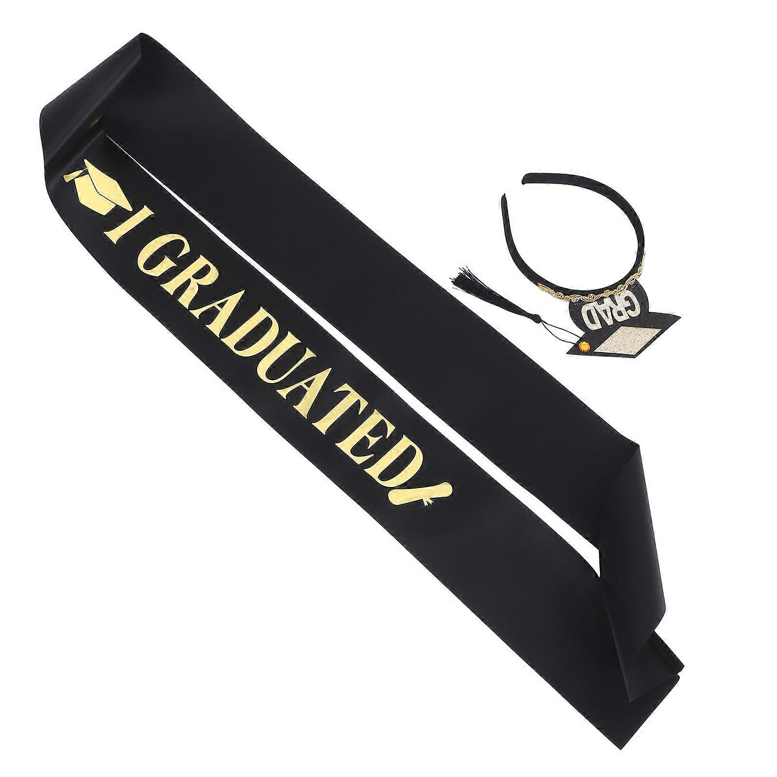 Graduation Sash Set For Graduation Ceremony Party Decorative Accessory 1Set